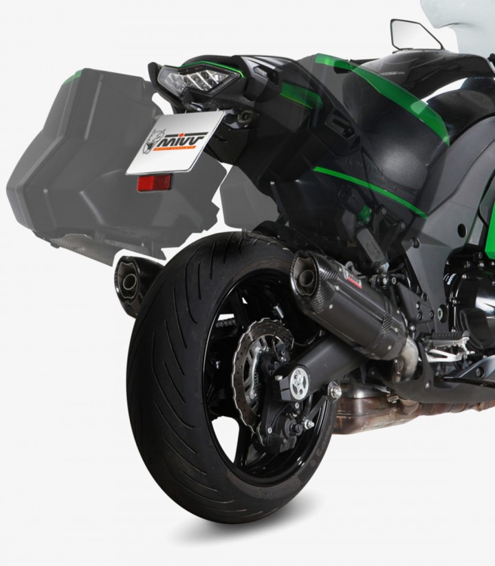 MIVV Suono Exhaust Black for Kawasaki Z 1000 SX / Ninja 1000 SX (14-19) K.043.L9