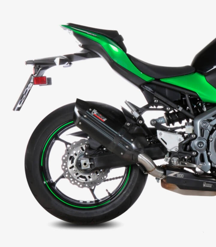 MIVV Suono Auspuff Schwarz für Kawasaki Z 900 (17-26), Z 900 RS (17-25) K.045.L9