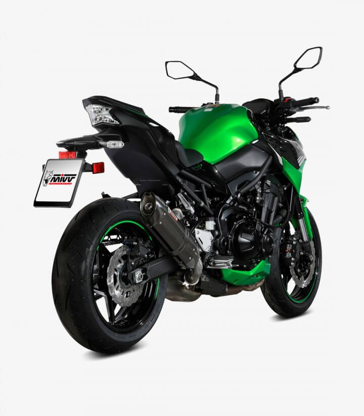 MIVV Suono Auspuff Schwarz für Kawasaki Z 900 (20-24) K.052.L9