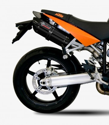 MIVV Suono Auspuff Schwarz für KTM 990 Super Duke (05-11) KT.002.L9