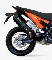 MIVV Suono Exhaust Black for KTM 690 SM (07-12) KT.003.L9