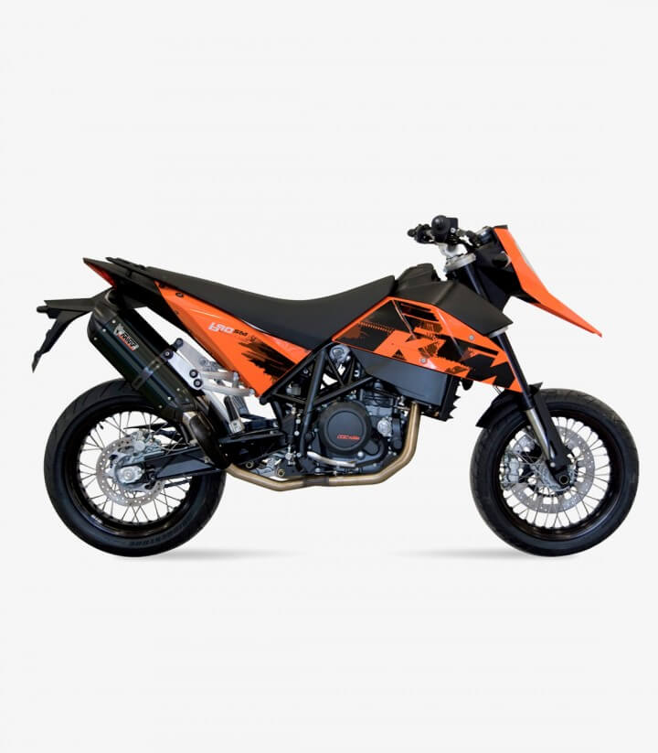 MIVV Suono Auspuff Schwarz für KTM 690 Supermoto (07-12) KT.003.L9