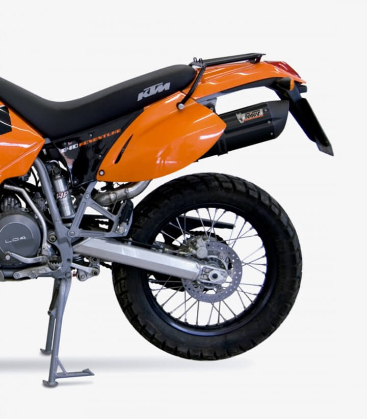MIVV Suono Auspuff Schwarz für KTM 640 Adventure (03-06), 690 Enduro/SMC (08-13) KT.006.L9