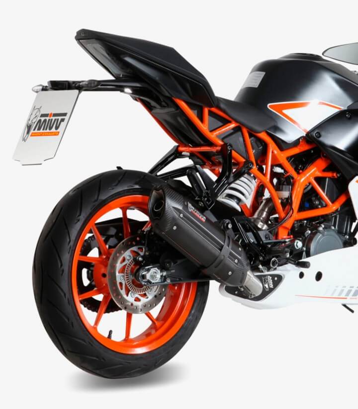 MIVV Suono Auspuff Schwarz für KTM RC 390 (14-16) KT.015.L9