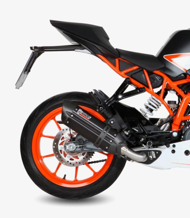 MIVV Suono Exhaust Black for KTM 390 RC (14-16) KT.015.L9