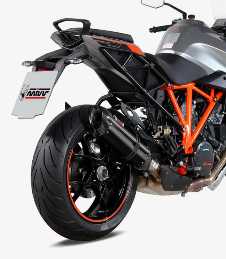 MIVV Suono Auspuff Schwarz für KTM 1290 Super Duke GT (16-24) KT.018.L9