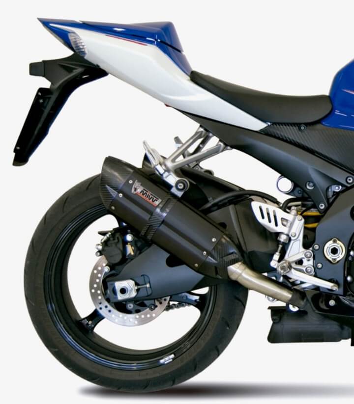MIVV Suono Auspuff Schwarz für Suzuki GSX-R1000 (07-08) S.028.L9