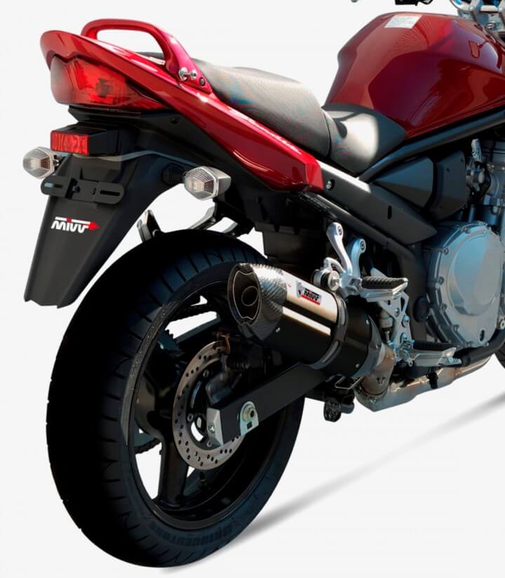 MIVV Suono Auspuff Schwarz für Suzuki Bandit GSF650, GSX650F (07-15) S.030.L9