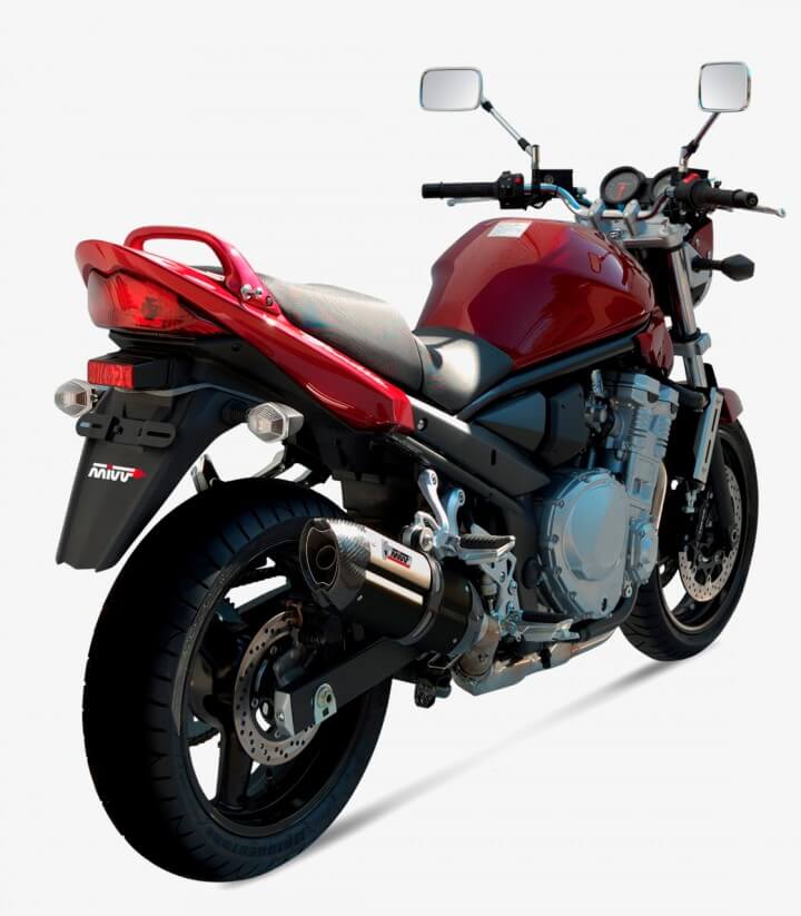 MIVV Suono Auspuff Schwarz für Suzuki Bandit GSF650, GSX650F (07-15) S.030.L9
