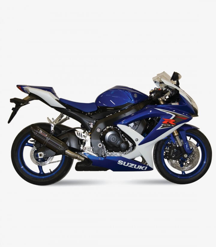 MIVV Suono Auspuff Schwarz für Suzuki GSX-R 750 (08-10), GSX-R600 (08-10) S.032.L9
