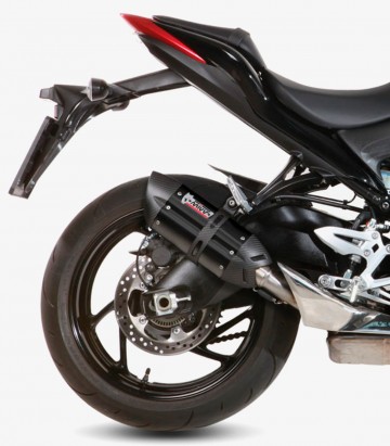 MIVV Suono Auspuff Schwarz für Suzuki GSX-S1000 (15-20), GSX-S1000F (15-21) S.044.L9