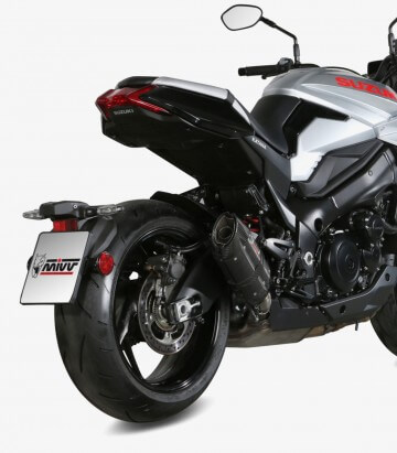 MIVV Suono Auspuff Schwarz für Suzuki GSX-S 1000 Katana (19-25) S.056.L9