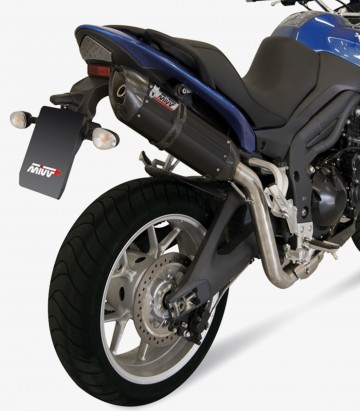 MIVV Suono Auspuff Schwarz für Triumph Tiger 1050 (07-13) T.007.L9