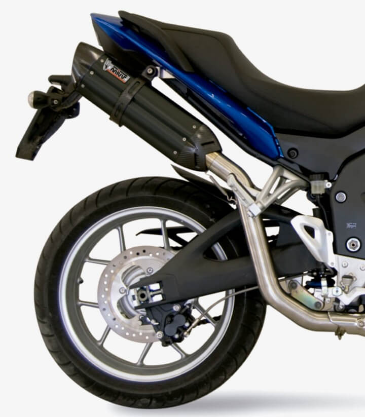 MIVV Suono Auspuff Schwarz für Triumph Tiger 1050 (07-13) T.007.L9