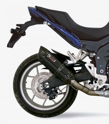 MIVV Suono Auspuff Schwarz für Triumph Tiger 1050 (07-13) T.010.L9