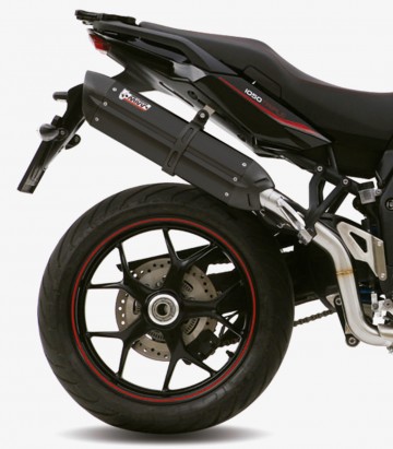 MIVV Suono Auspuff Schwarz für Triumph Tiger 1050 (13-16) T.014.L9