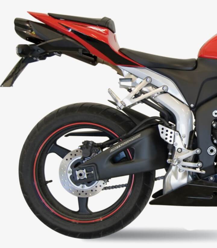 MIVV Suono Auspuff Schwarz für Honda CBR 600 RR (07-16) UH.037.L9