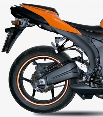 MIVV Suono Auspuff Schwarz für Kawasaki Ninja ZX-6R/RR (07-08) UK.019.L9