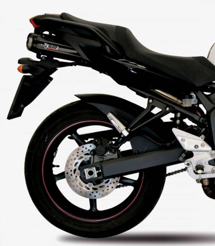 MIVV Suono Auspuff Schwarz für Yamaha FZ 6, FZS 600 S Fazer (04-11) UY.015.L9