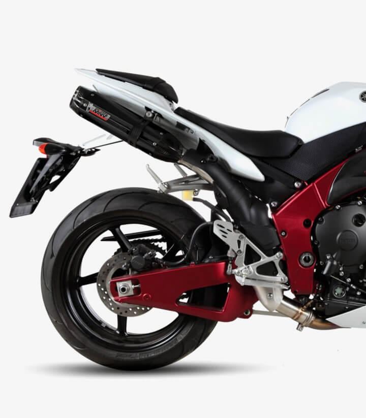 MIVV Suono Auspuff Schwarz für Yamaha YZF-R1 (09-14) UY.031.L9