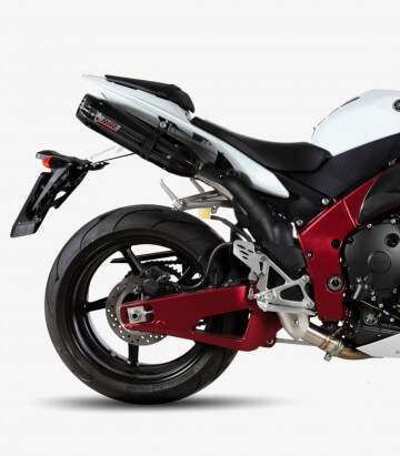 MIVV Suono Auspuff Schwarz für Yamaha YZF-R1 (09-14) UY.031.L9