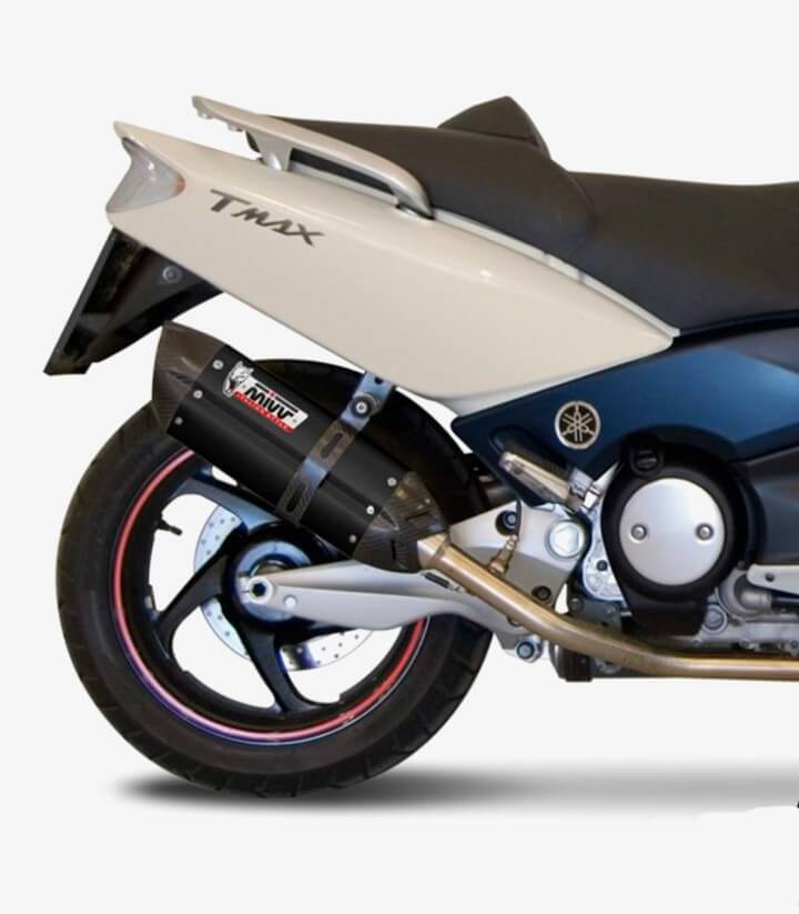 MIVV Suono Auspuff Schwarz für Yamaha TMAX 500 (01-07) Y.018.L9