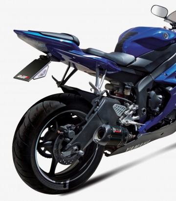 MIVV Suono Auspuff Schwarz für Yamaha YZF 600 R Thundercat / YZF-R6 (06-16) Y.021.L9