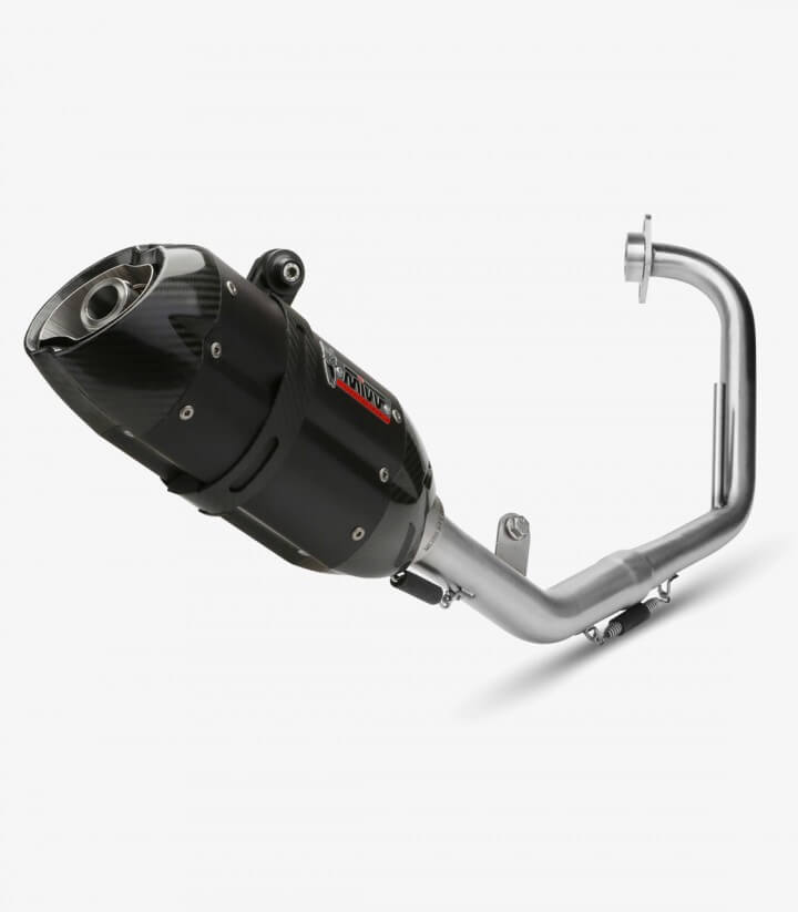 MIVV Suono Exhaust Black for Yamaha YZF R125 (08-13) Y.030.L9