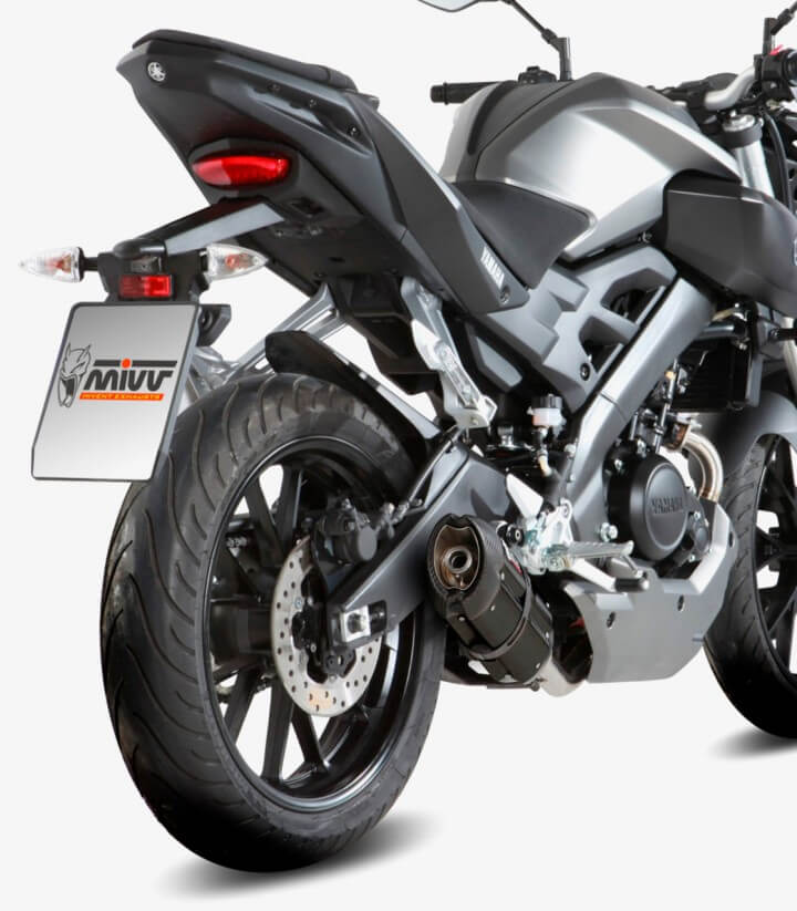 Escape MIVV Suono Negro para Yamaha MT-125 / YZF-R125 (14-19) Y.047.L9