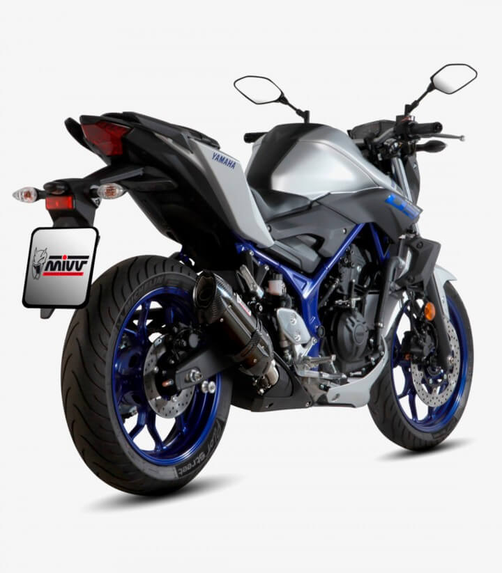 MIVV Suono Auspuff Schwarz für Yamaha MT-03 (16-26) Y.055.L9