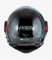 Casco Modular NZI Minimod Duo Meta Negro y Plata