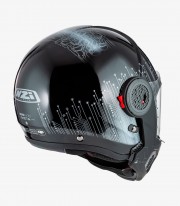 Casco Modular NZI Minimod Duo Meta Negro y Plata