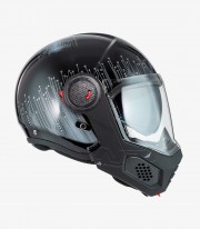 Casco Modular NZI Minimod Duo Meta Negro y Plata