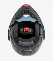 Casco Modular NZI Minimod Duo Meta Negro y Plata