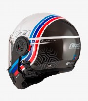 Casco Modular NZI Minimod Duo Watson Blanco, Negro y Azul