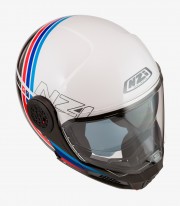 Casco Modular NZI Minimod Duo Watson Blanco, Negro y Azul