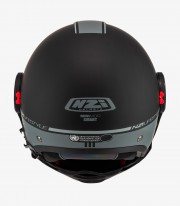NZI Minimod Duo Smart Matt Black and Anthracite Modular Helmet