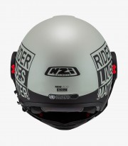 NZI Minimod Duo Involt Matt Grey and Black Modular Helmet