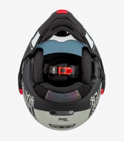 NZI Minimod Duo Involt Matt Grey and Black Modular Helmet