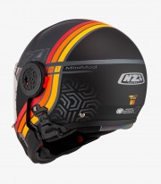 Casco Modular NZI Minimod Duo Watson Negro y Rojo