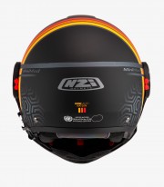 Casco Modular NZI Minimod Duo Watson Negro y Rojo
