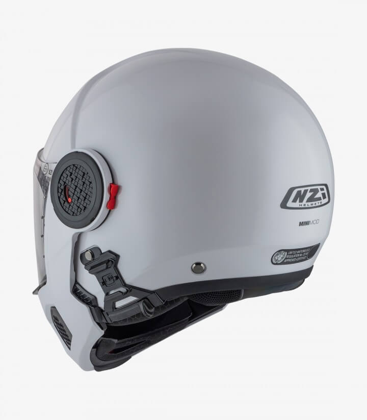 NZI Minimod Duo Pearl White Modular Helmet