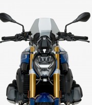 BMW R1250R (23-25) without OEM BMW bracket Puig New Generation Sport Smoked Windshield 22299H 22299H