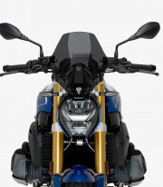 BMW R1250R (23-25) without OEM BMW bracket Puig New Generation Sport Dark smoked Windshield 22299F 22299F