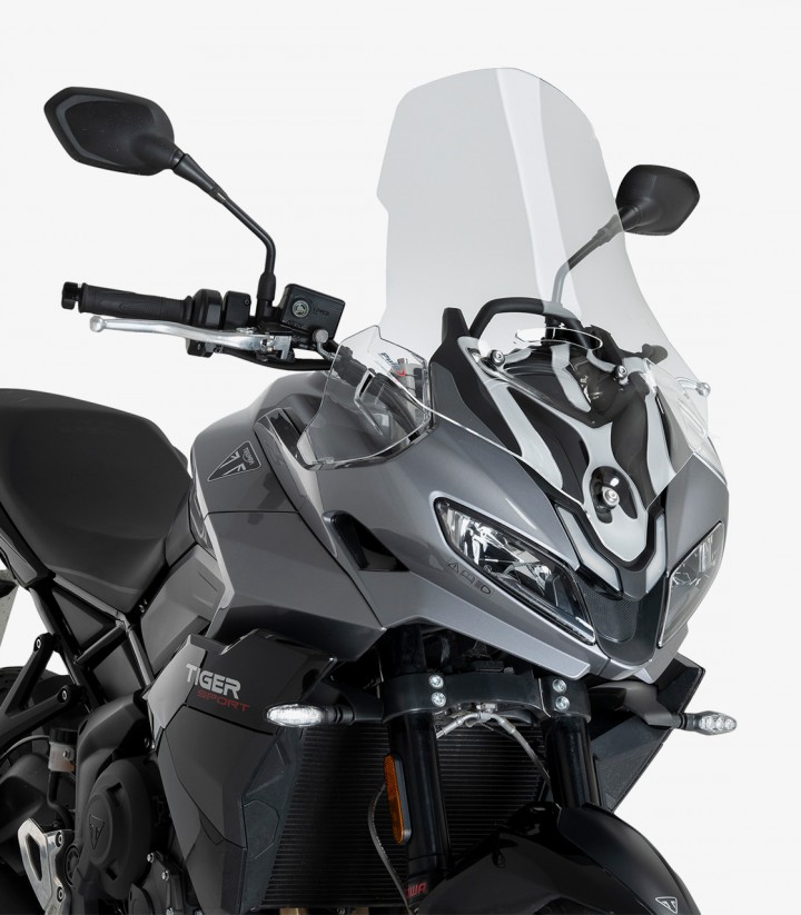 Triumph Tiger Sport 800 (25) Puig Touring Transparent Windshield 22521W