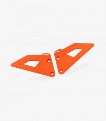 Puig Heel Plates Orange for KTM 990 Duke R (25) 22263T
