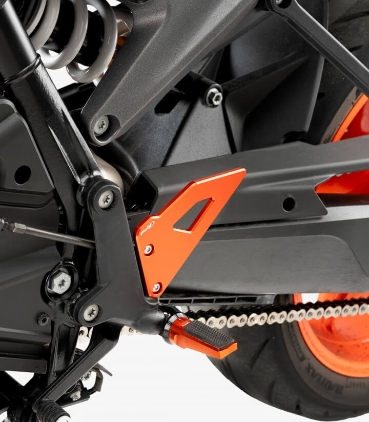 Placas Talón Puig Naranjas para KTM 990 Duke R (25) 22263T