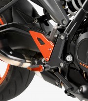 Puig Heel Plates Orange for KTM 990 Duke R (25) 22263T