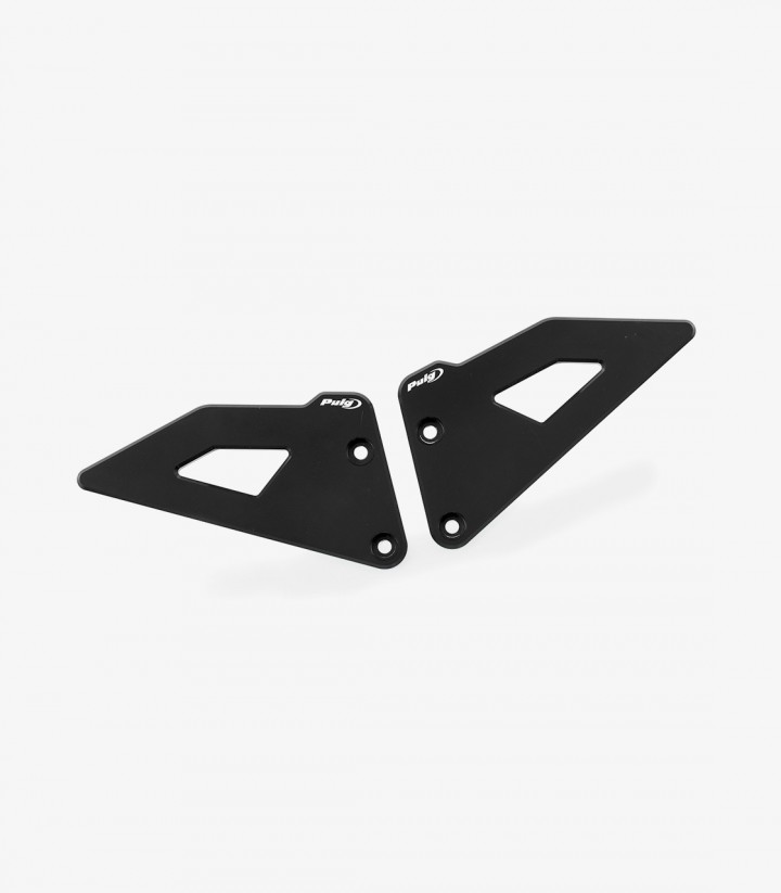 Puig Heel Plates Black for KTM 990 Duke R (25) 22263N