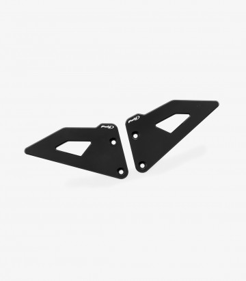 Puig Heel Plates Black for KTM 990 Duke R (25) 22263N